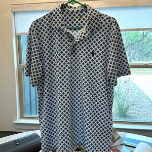 POLO performance polo medium blue/white